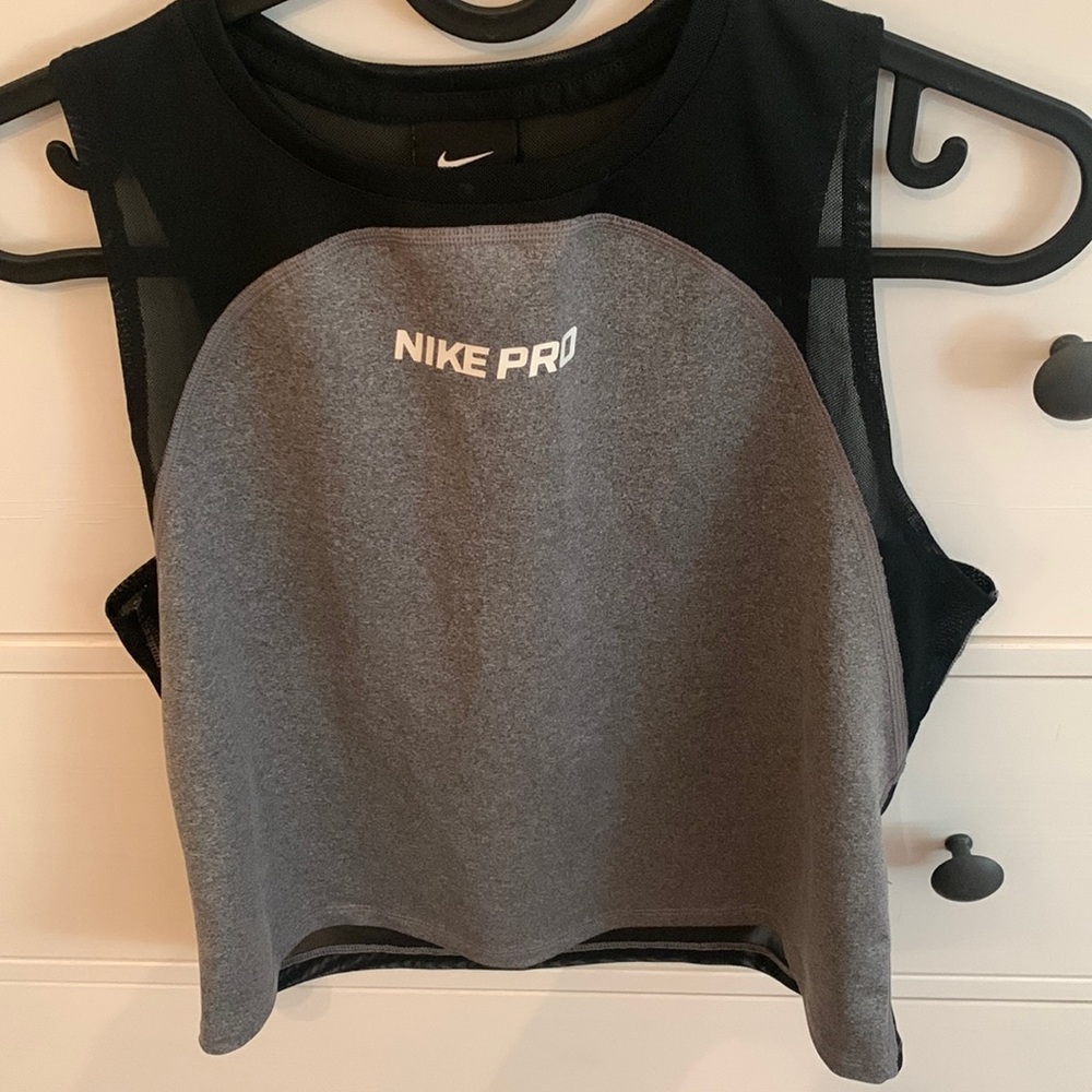 nike pro running tank